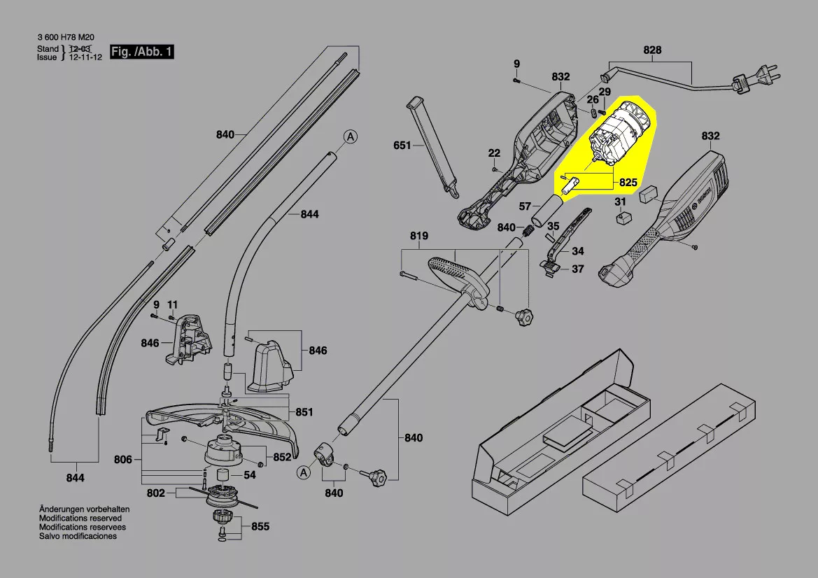 moteur réf. F 016 F04 241 Bosch